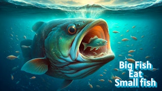 Image Big Fish Eat Small Fish